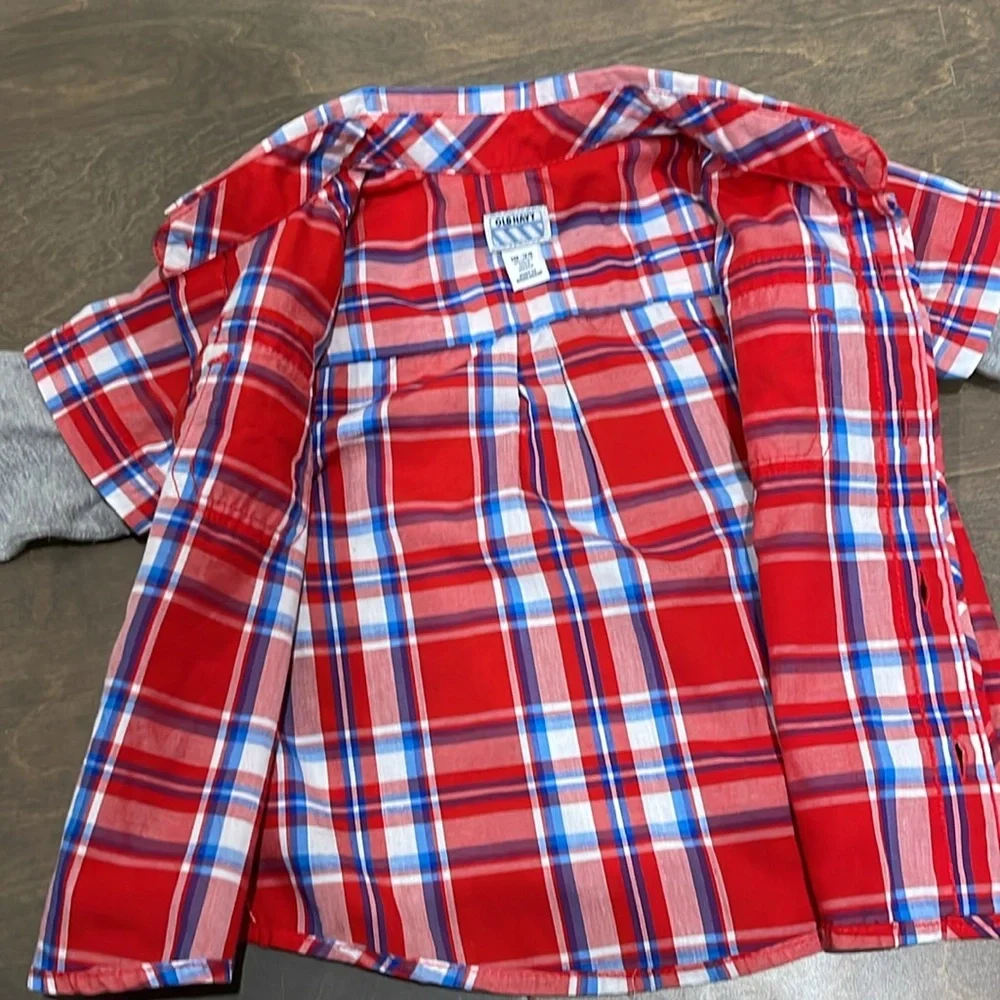 Old navy Baby Long sleeve dress shirt size 18-24M